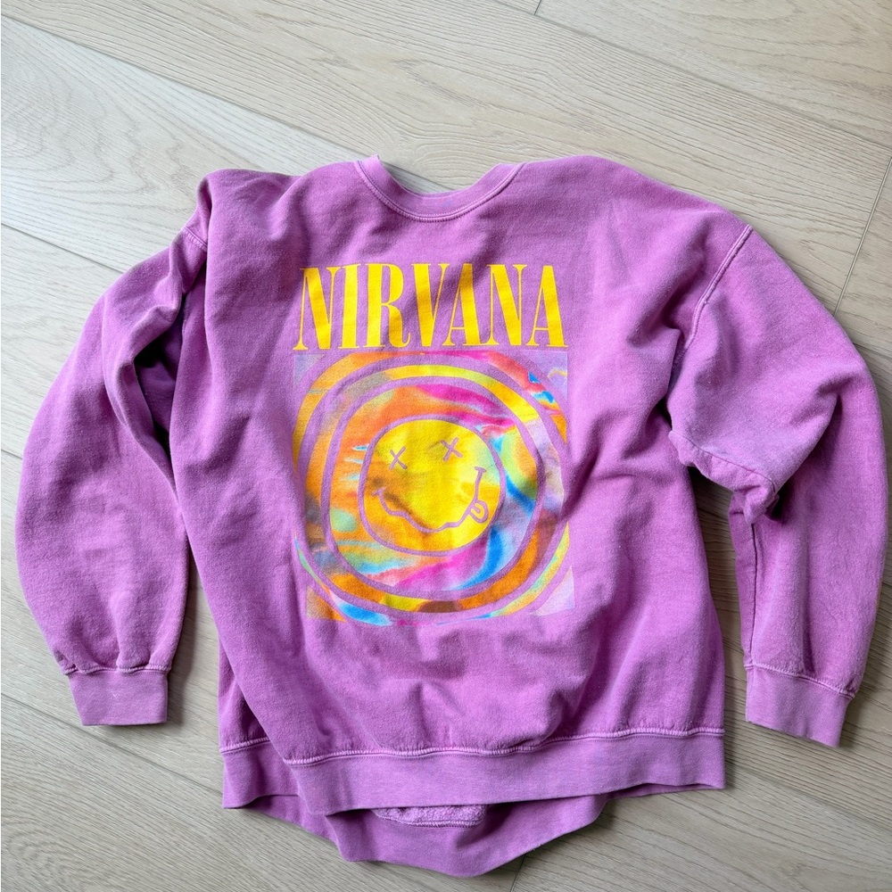 Nirvana Graphic  Crewneck Sweatshirt